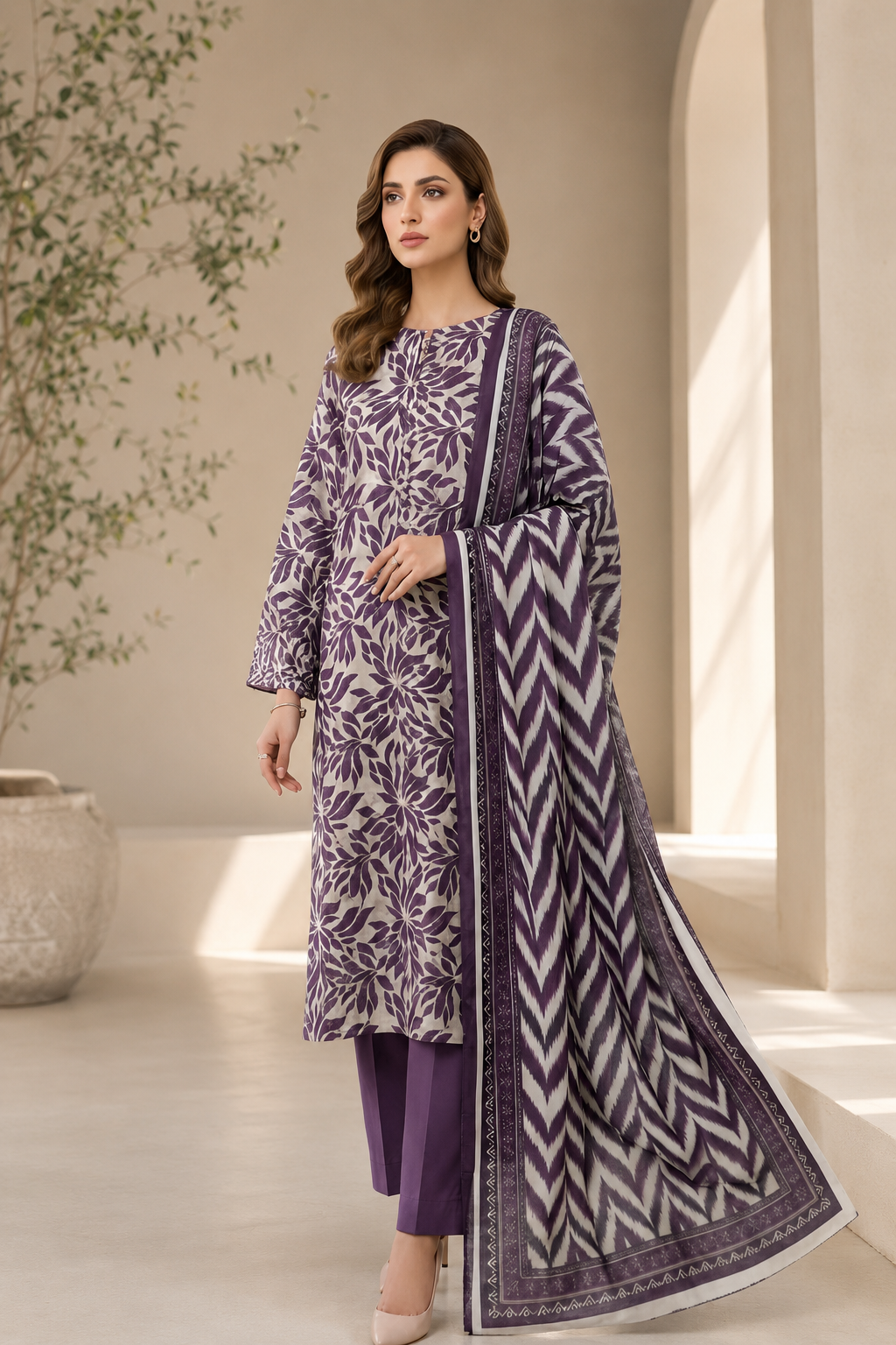 3 Piece Premium Lawn Edit