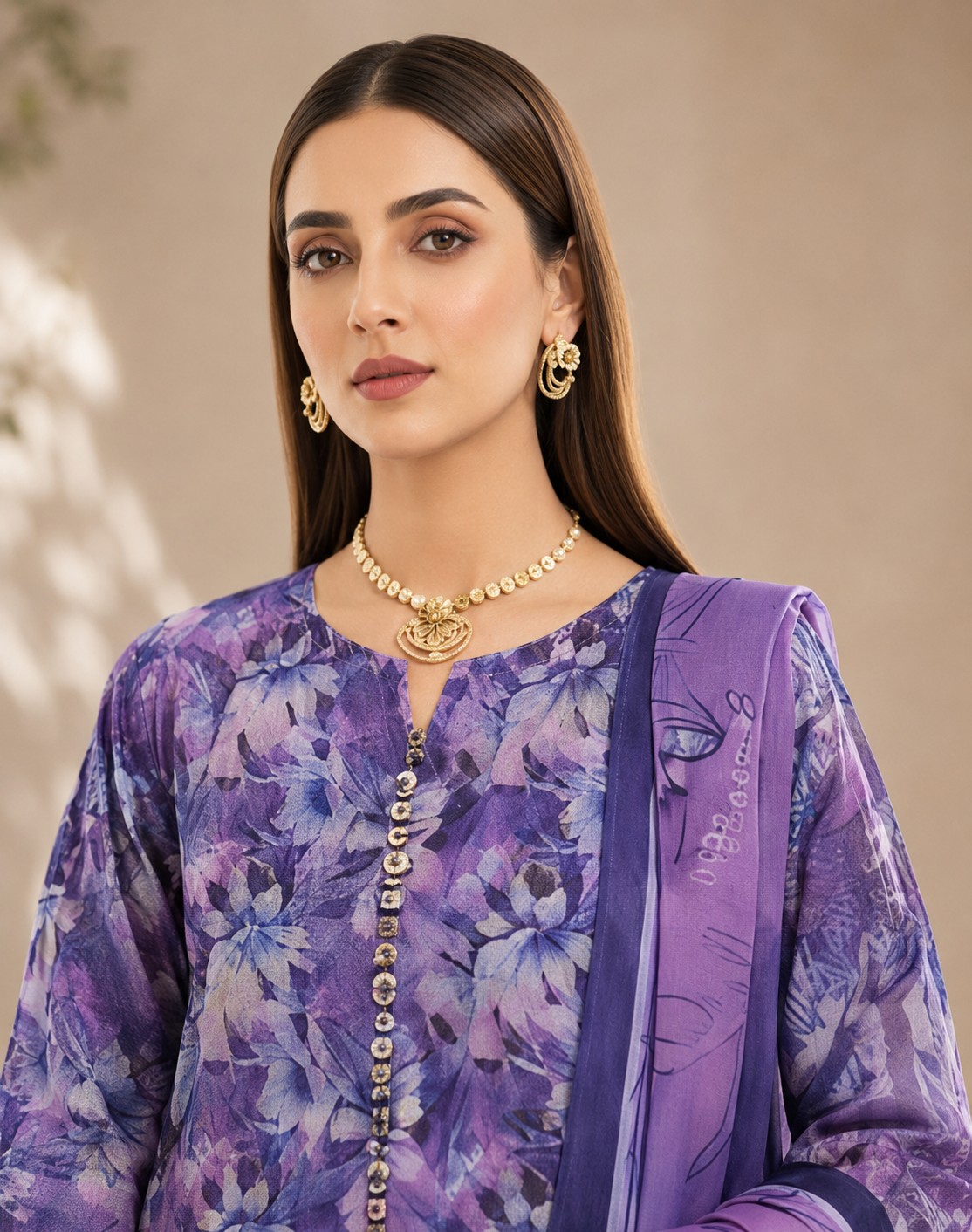 3 Piece Lawn Suit (Pret)
