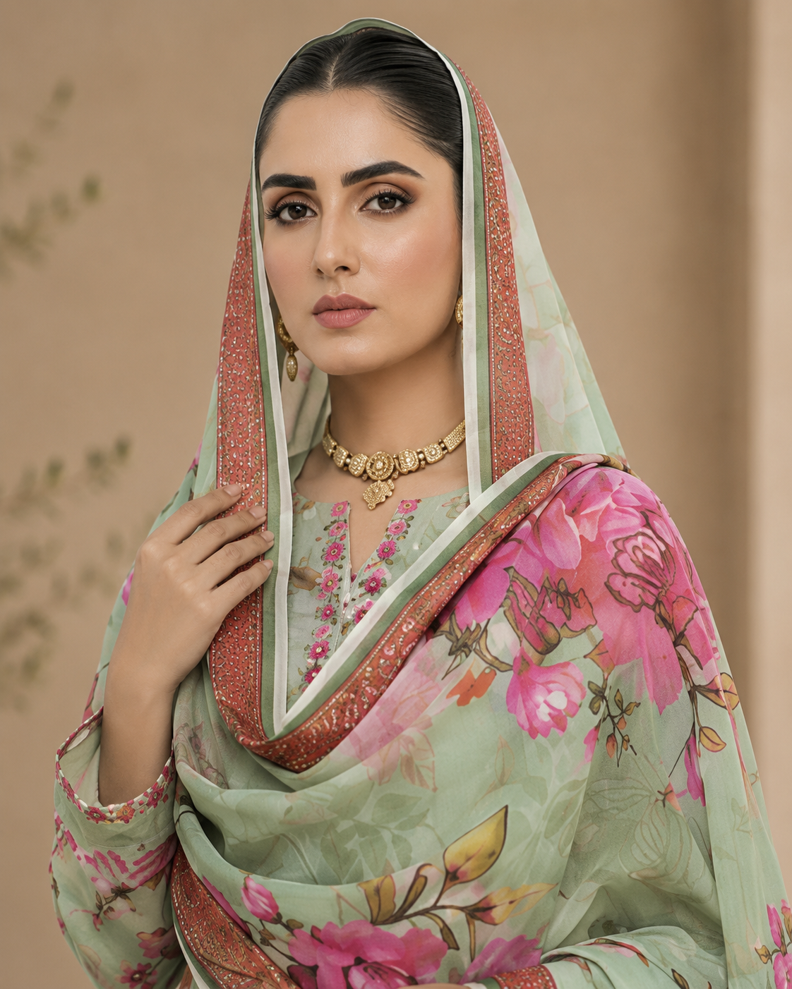 3 Piece Lawn Suit (Pret)